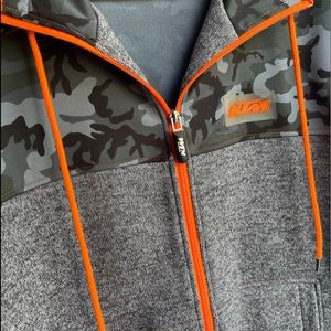 KTM Full Zip Camo Hoodie
